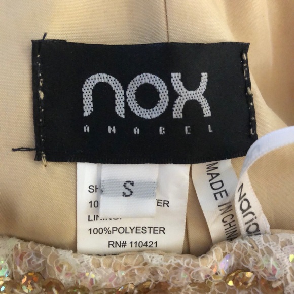 NOX NARIANNA MERMAID STAPLESS GOLD BEAUTIFUL CRAFTED SIZE SMALL 55” L W.16” $ 60 - Picture 6 of 12